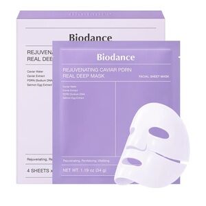 Biodance Caviar PDRN Deep Facial Sheet Skincare Deep Cleansing Mask - NWT